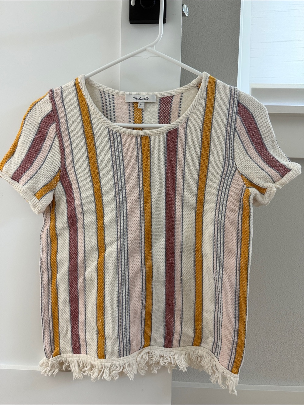 Madewell Striped Knit Top